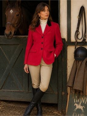 💥VINTAGE💥Charter Club Wool Blazer Size 10